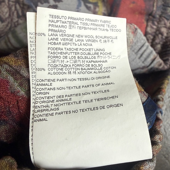 Vivienne Westwood Beautiful Samurai Cut 2019 Crazy Print Cargo Pants - Picture 10 of 13